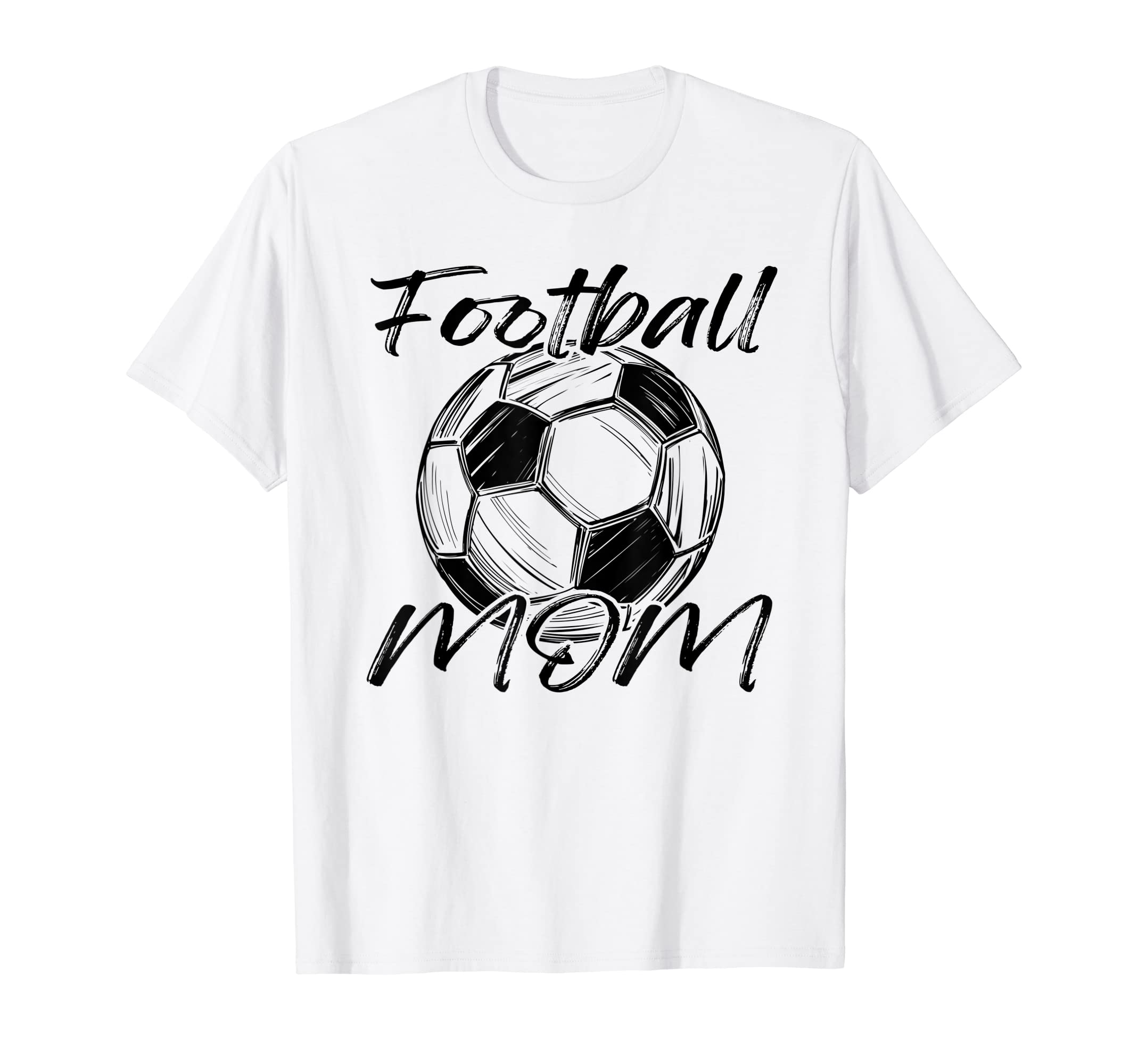 Football Game Day Football Mom Players Mom T-Shirt - Unique Graphic Unisex