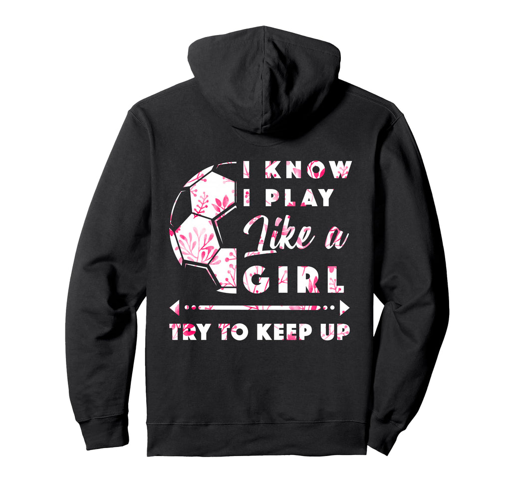 Soccer And Football Flowers Hoodie - Minimalist Print Unisex