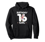 16Th Birthday Soccer Sixteen 16 Year Hoodie - Custom Art Print for Adults