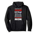 Goalkeeper Mom Soccer Goalie Mothers Hoodie - Minimalist Print Unisex