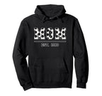 Mom Est 1980 Funny Sports Year Hoodie - Minimalist Print for Adults