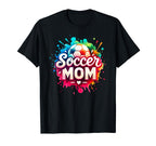 Soccer Mom Mama Mother Soccer Player T-Shirt - Streetwear Style for Adults