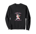 Soccer Funny I Play Like Try To Keep Up Sweatshirt - Novelty Apparel Unisex