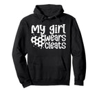 My Wears Cleats Soccer Mom Soccer Hoodie - Novelty Apparel for Adults