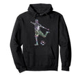 Pastel Soccer Sports Soccer Player Hoodie - Unique Graphic for Adults