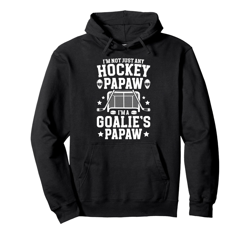 Im Hockey Goalie Papaw Ice Hockey Goalkeeper Hoodie - Graphic Print Unisex