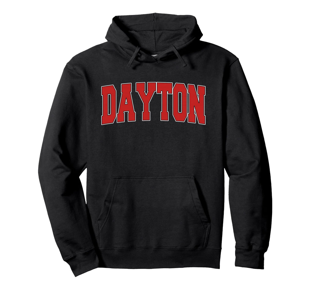 Dayton Oh Ohio Varsity Usa Sports Hoodie - Custom Art Print Unisex