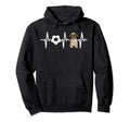 Soccer Shih Tzu Heartbeat Dog Lover Hoodie - Trendy Graphic Unisex