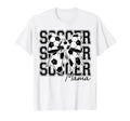 Game Day Soccer Mama Sports Lover T-Shirt - Fun Novelty Design for Adults