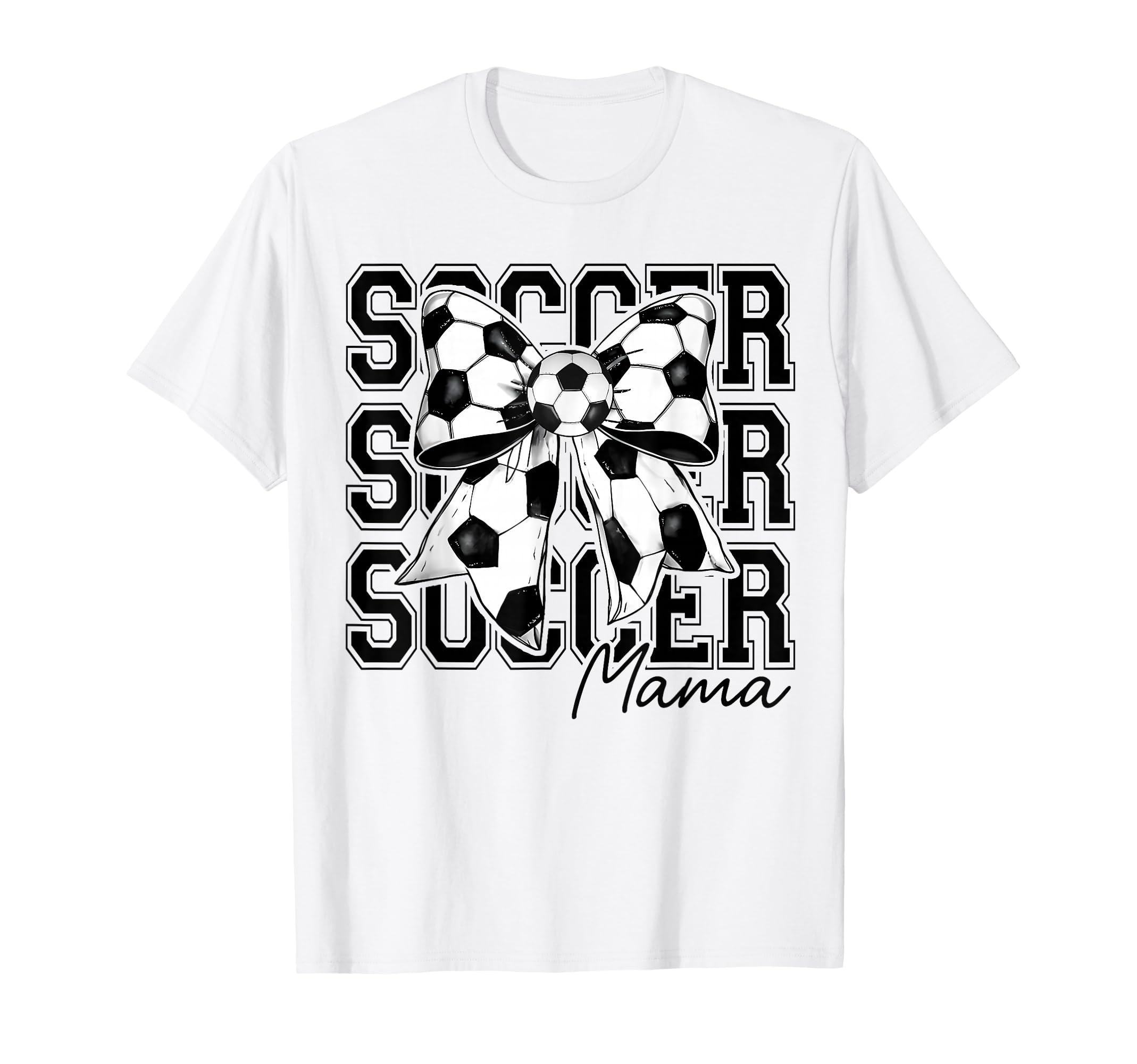 Game Day Soccer Mama Sports Lover T-Shirt - Fun Novelty Design for Adults
