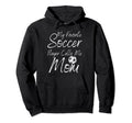My Favorite Soccer Player Calls Me Mom Hoodie - Graphic Print Men Women