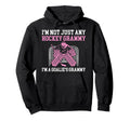 Im Hockey Goalie Grammy Hockey Keeper Hoodie - Novelty Apparel for Adults