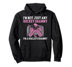 Im Hockey Goalie Grammy Hockey Keeper Hoodie - Novelty Apparel for Adults