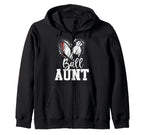 Ball Aunt Heart Baseball Soccer Sweatshirt - Custom Art Print Men Women