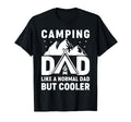 Camping Dad Funny Camper Fathers Day T-Shirt - Custom Art Print for Adults