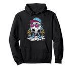 Soccer Ball Melting Ice Cream Drip Hoodie - Trendy Graphic Men Women