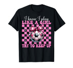 Soccer Mom Mama Mothers Day I Know I T-Shirt - Custom Art Print for Adults