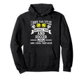 I Have Two Titles Softball Mom And Soccer Hoodie - Graphic Print Men Women