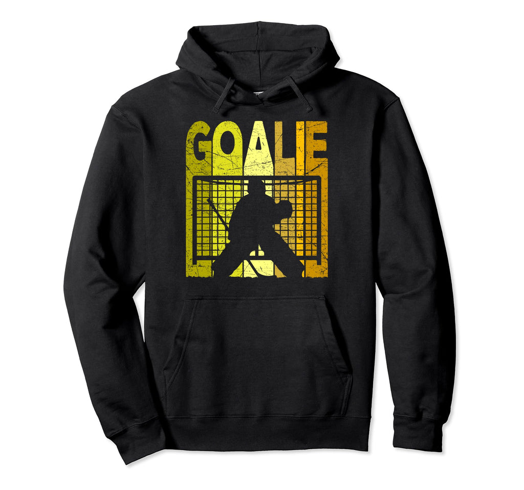 Ice Hockey Goalie Ice Hockey Hoodie - Fun Novelty Design Men Women