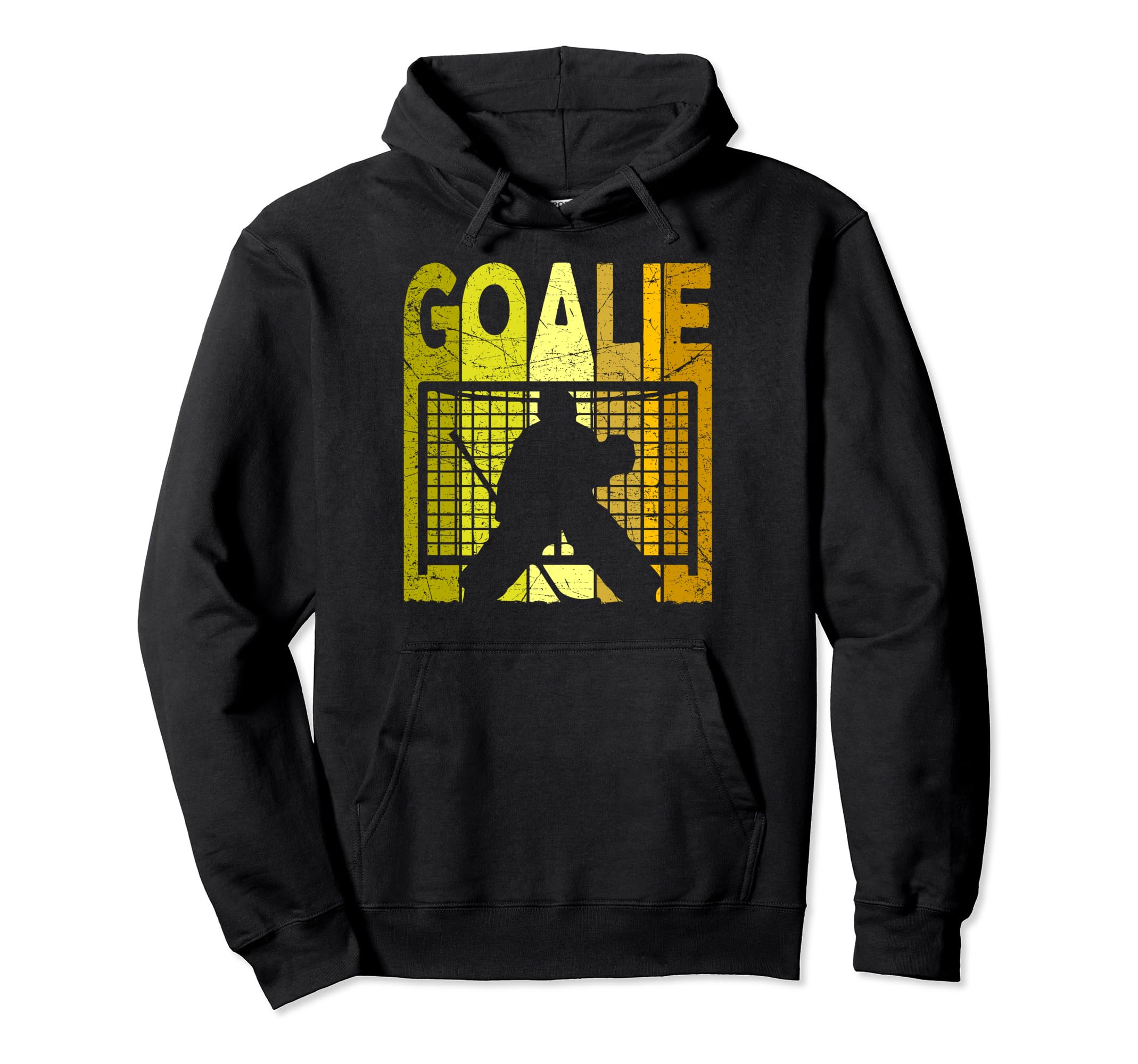 Ice Hockey Goalie Ice Hockey Hoodie - Fun Novelty Design Men Women