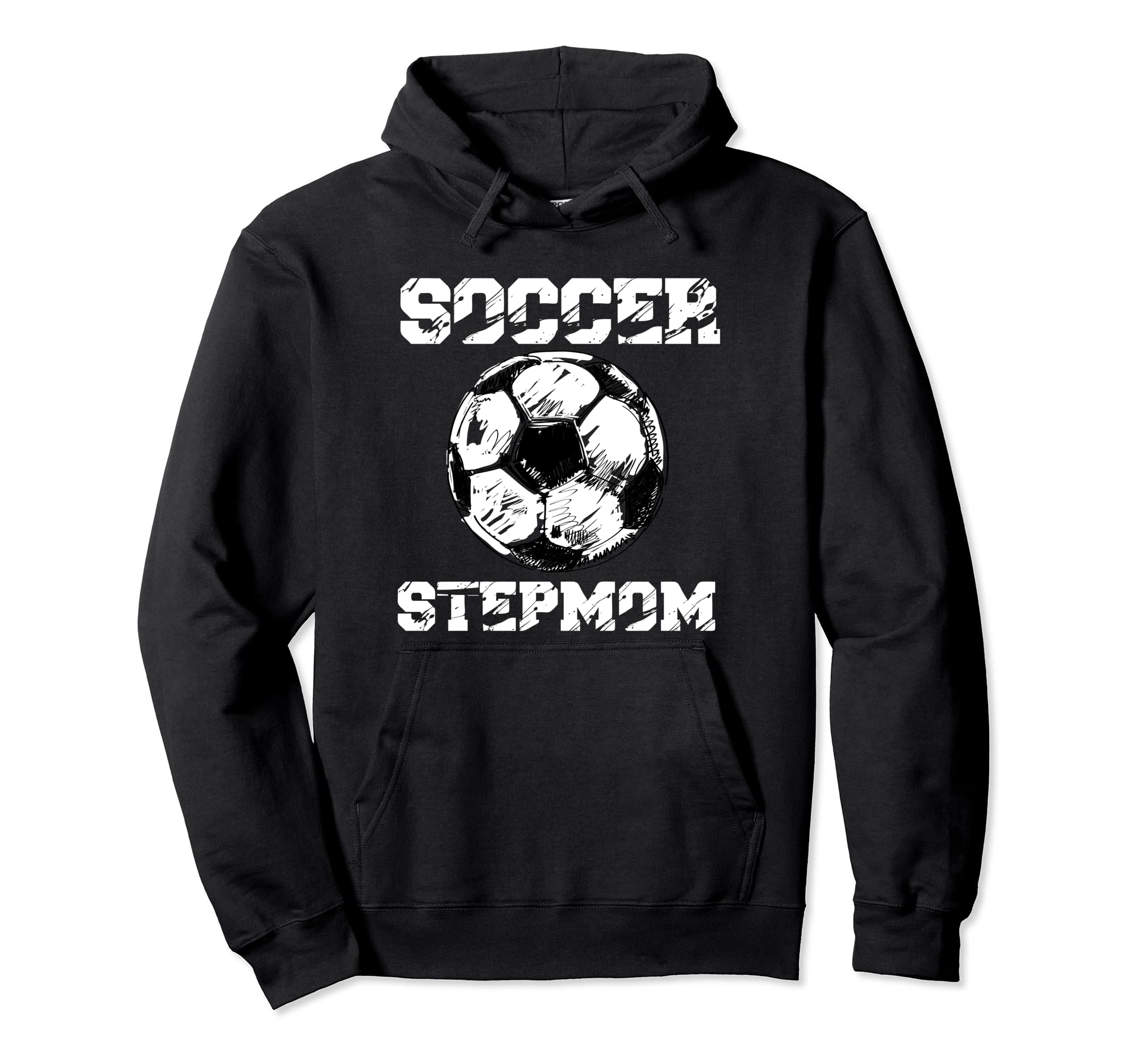 Soccer Stepmom Funny Soccer Player Step Hoodie - Graphic Print Men Women
