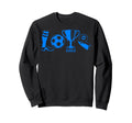 Soccer Love Gift Football Player Sweatshirt - Novelty Apparel Men Women