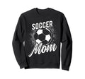 Soccer Mom Sport Athlete Family Sweatshirt - Minimalist Print for Adults