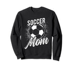 Soccer Mom Sport Athlete Family Sweatshirt - Minimalist Print for Adults