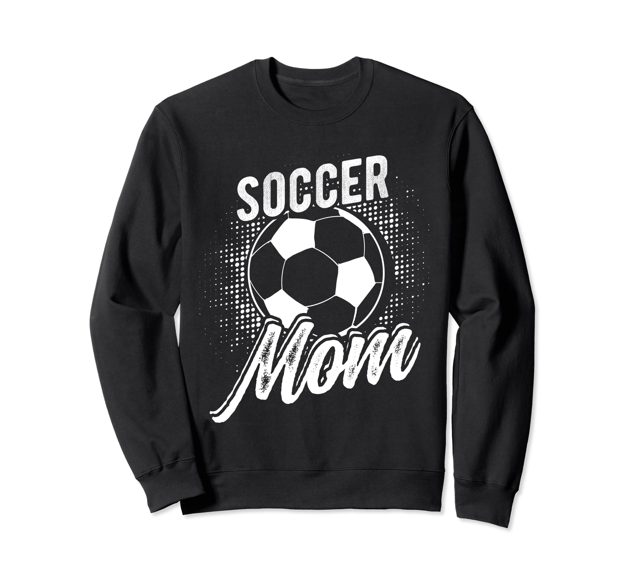 Soccer Mom Sport Athlete Family Sweatshirt - Minimalist Print for Adults