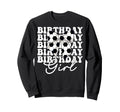 Birthday Soccer Coquette Bow Sweatshirt - Minimalist Print Unisex