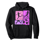 Soccer Team Outfit Players Fans Womens Hoodie - Custom Art Print Men Women