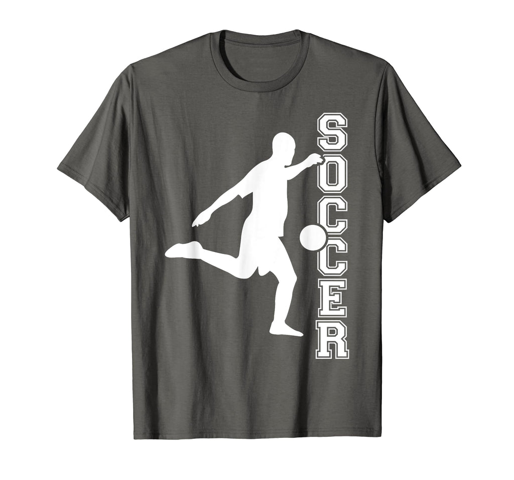 Soccer Player T-Shirt - Custom Art Print for Adults