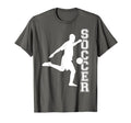 Soccer Player T-Shirt - Custom Art Print for Adults