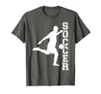 Soccer Player T-Shirt - Custom Art Print for Adults