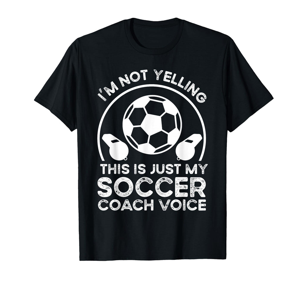 Soccer Coach T-Shirt - Minimalist Print Men Women