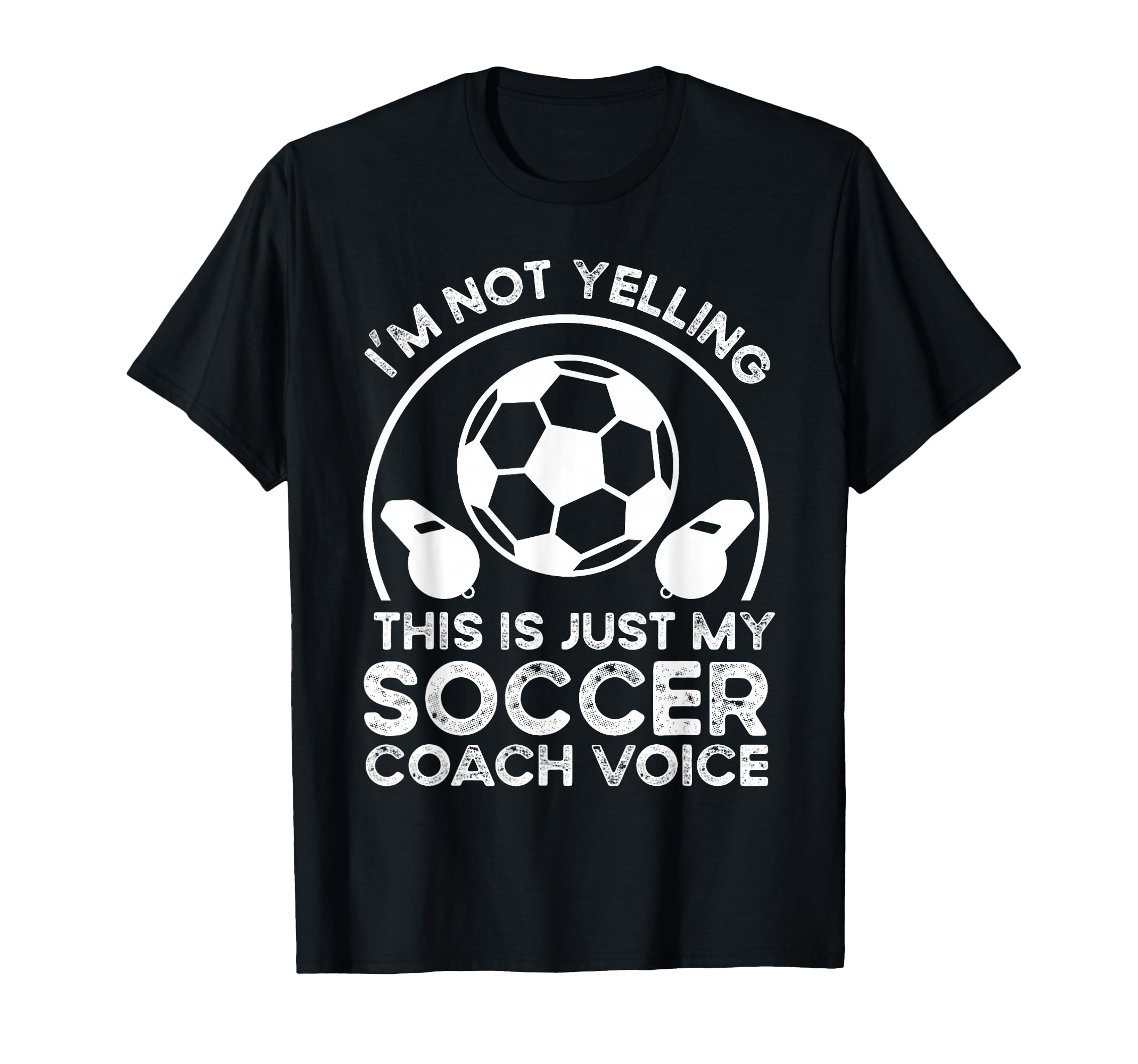 Soccer Coach T-Shirt - Minimalist Print Men Women