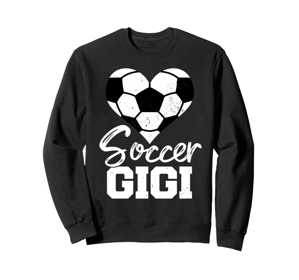 Soccer Gigi Heart Funny Heartfelt Sweatshirt - Aesthetic Graphic Unisex