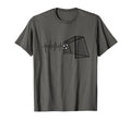 Funny Soccer Heartbeat Ecg Football T-Shirt - Streetwear Style for Adults