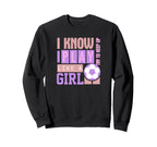 I Know I Play Like Try To Keep Up Soccer Sweatshirt - Unique Graphic Unisex