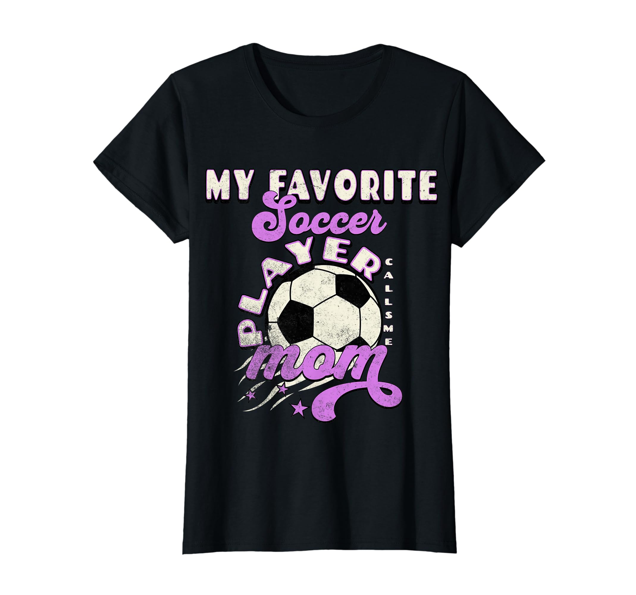 My Favorite Soccer Player Calls Me Mom T-Shirt - Aesthetic Graphic Unisex