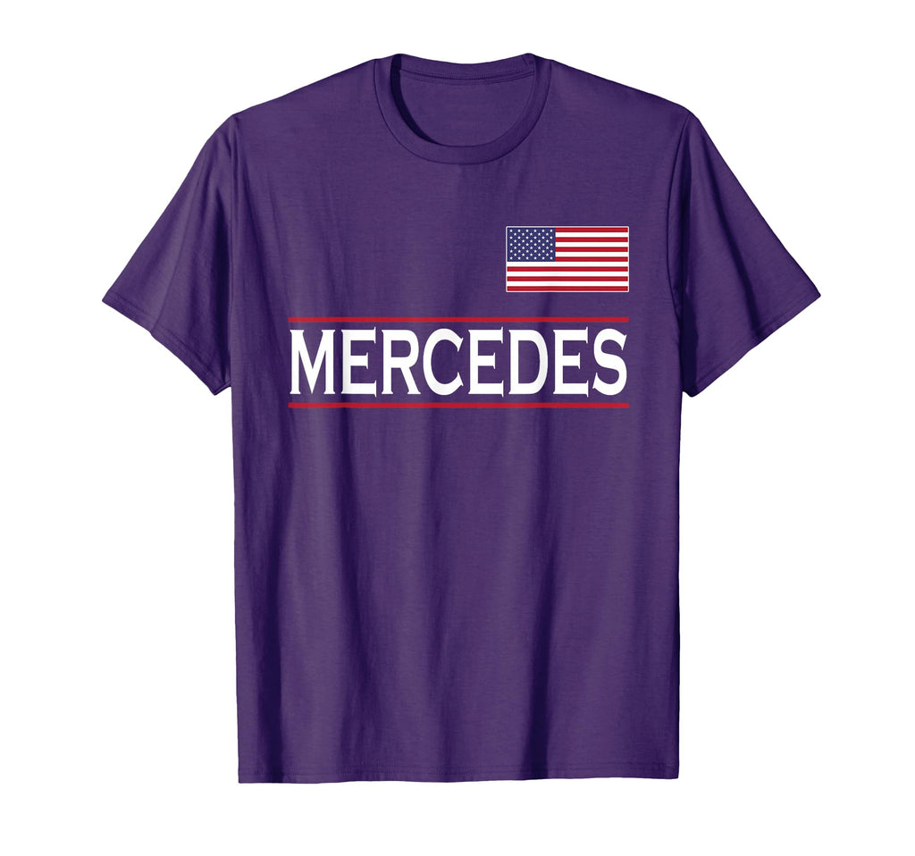 Usa American Flag Name Present T-Shirt - Novelty Apparel Men Women