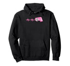 Heartbeat Football Soccer Goalie Soccer Hoodie - Novelty Apparel Men Women