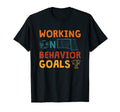 Working Behavior Goals School T-Shirt - Streetwear Style Unisex