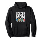 Soccer Mom Drive Pay Cheer Repeat Hoodie - Unique Graphic for Adults