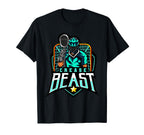 Crease Beast Lacrosse Goalkeeper T-Shirt - Unique Graphic Men Women