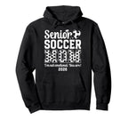 Funny Soccer Senior Mom 2026 Soccer Hoodie - Streetwear Style Men Women