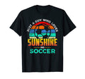 Just Guy Who Loves Sunshine And Soccer T-Shirt - Streetwear Style Unisex