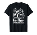 Proud Soccer Goalie Sister Soccer T-Shirt - Fun Novelty Design for Adults