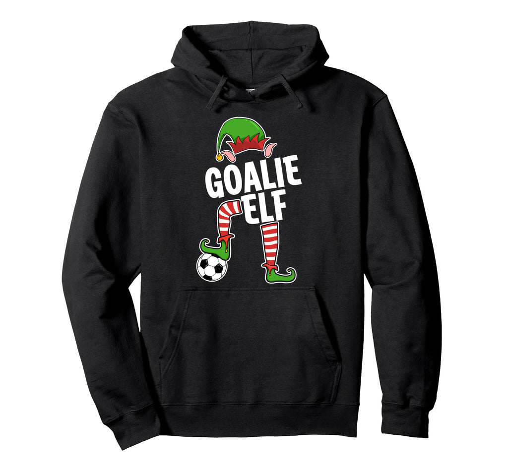 Soccer Elf Goalie Soccer Player Elf Hoodie - Trendy Graphic Men Women