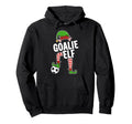 Soccer Elf Goalie Soccer Player Elf Hoodie - Trendy Graphic Men Women
